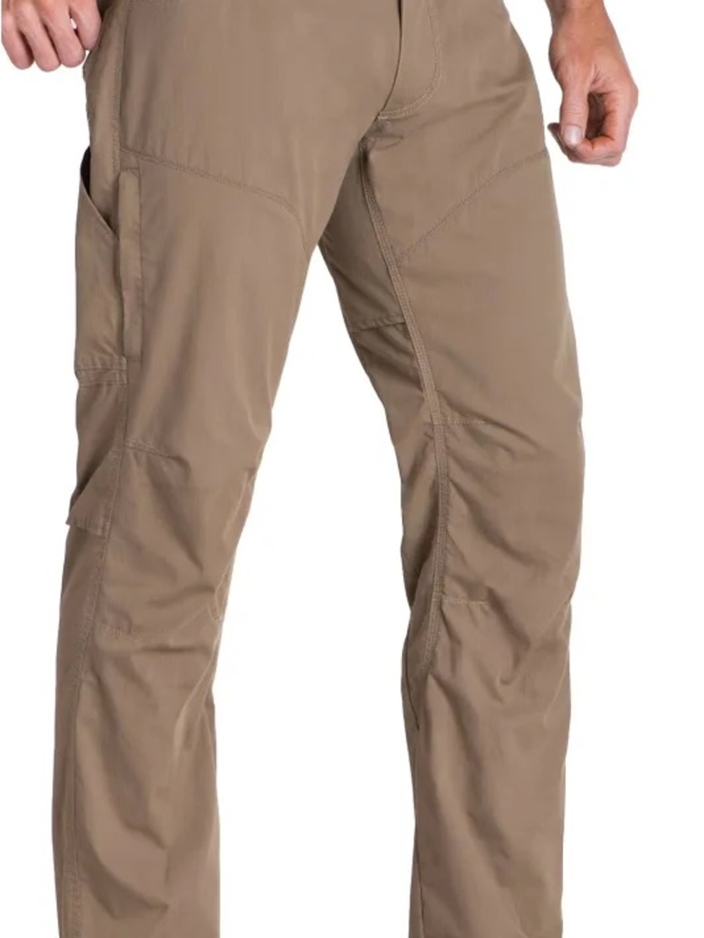 KÜHL Men's Konfidant Air Hiking Vented Khaki Tan Performance Pants 34 x 32